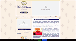 Desktop Screenshot of hotelaironeflorence.com
